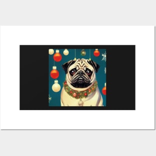 A Jolly Pug Posters and Art